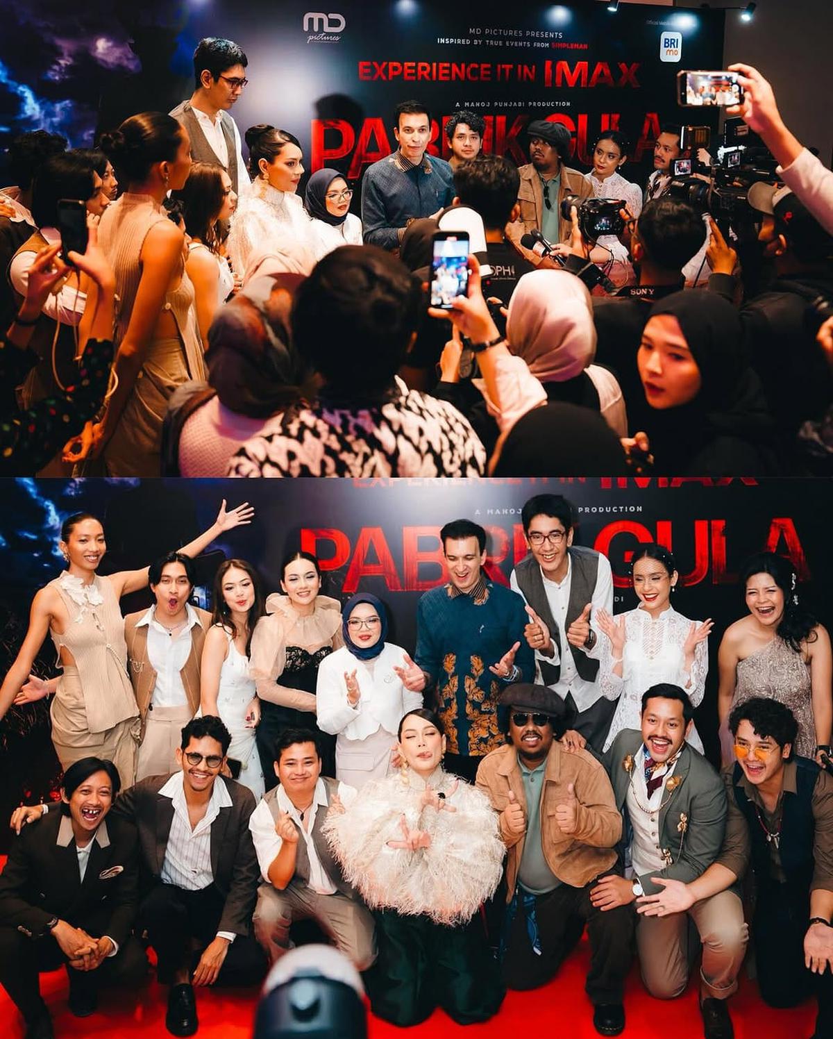 Potret Erika Carlina Hadir di Gala Premier Film 'PABRIK GULA', Oufitnya Keren dan Tak Pernah Gagal