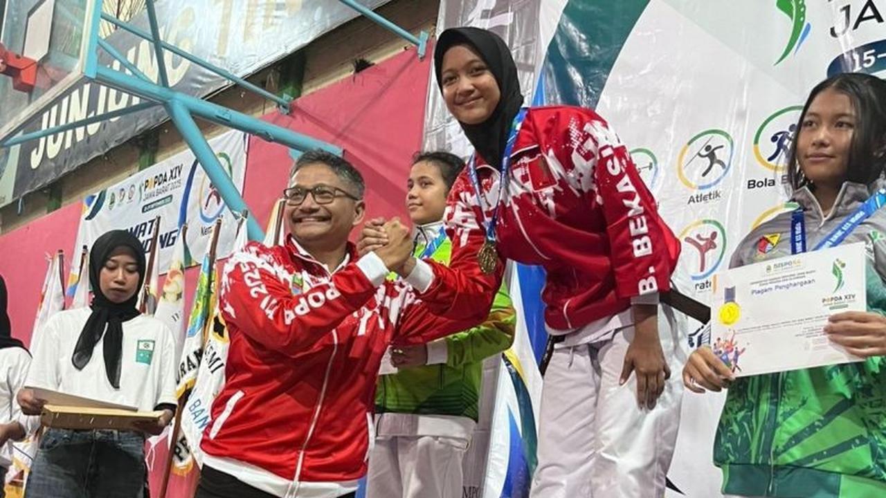 Pecah Telor! Nazifa Sumbang Emas Perdana untuk Kabupaten Bekasi di Popda Jabar 2025