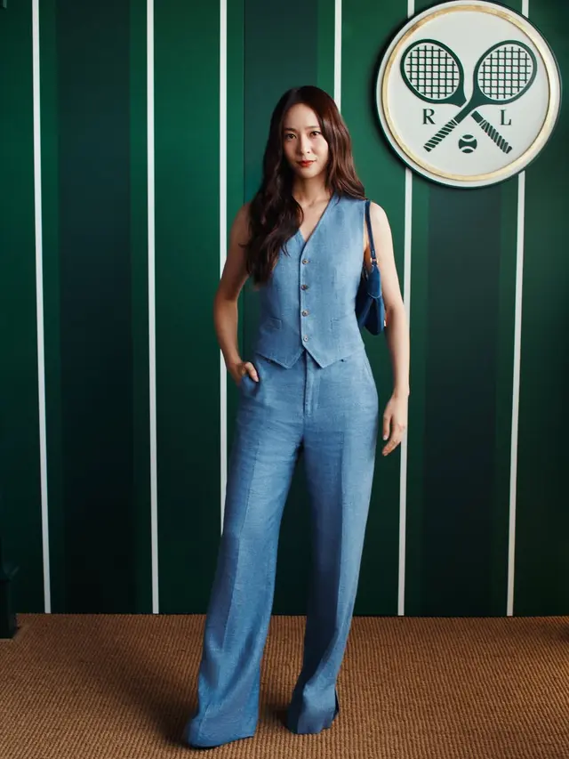 Gaya Jay ENHYPEN dan Krystal Jung Tampil Serba Ralph Lauren di Wimbledon 2025, Jadi Sorotan di Antara Deretan Tamu VIP