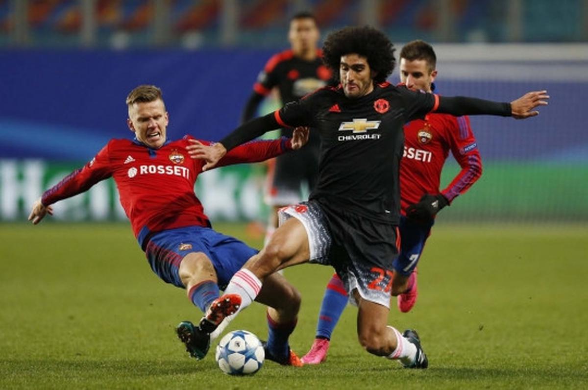 CSKA Moscow tahan imbang Manchester United 1-1