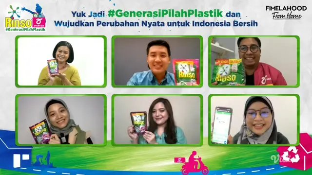 Fimelahood From Home bersama Rinso x Anteraja
