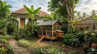 6 Desain Kandang Ayam Beroda yang Membantu Mengurangi Bau Menyengat, Kesehatan Maksimal