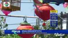 Perayaan Kemerdekaan Republik Indonesia Ke-75 di Kampung Mulyorejo Selatan Baru, Surabaya, berbeda dari tahun sebelumnya. Kampung dihiasi dengan warna dominan merah putih. Lampion khas Negeri Cina pun digantung berderet bersama bendera dan umbul-umbu...