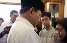 VIDEO: Prabowo Peluk & Cium Anak Korban Super Tucano AU Jatuh, Diangkat Jadi Anak Asuh