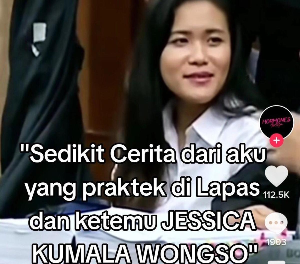 Kemarin, akun TikTok @dithayou menceritakan pengalamannya saat menjadi mahasiswa yang praktik di lapas. Ia pun membagikan pengalamannya saat bertemu sosok Jessica Kumala Wongso.