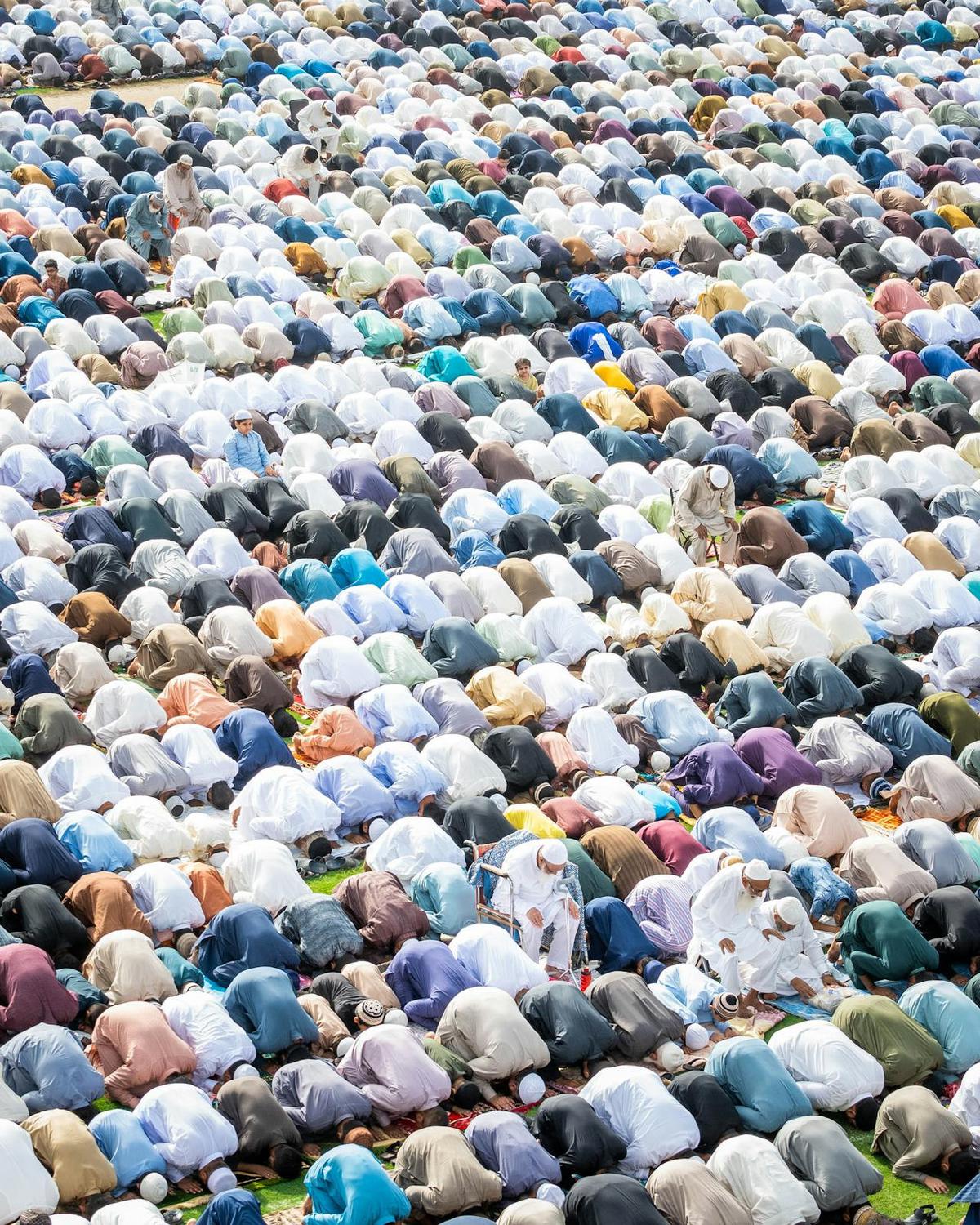 Ilustrasi Sholat Idhul Fitri