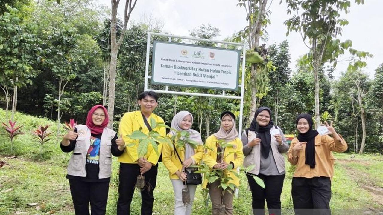 Dosen ULM Bangun Orchidarium Meratus, Lestarikan Anggrek Khas Kalimantan Selatan