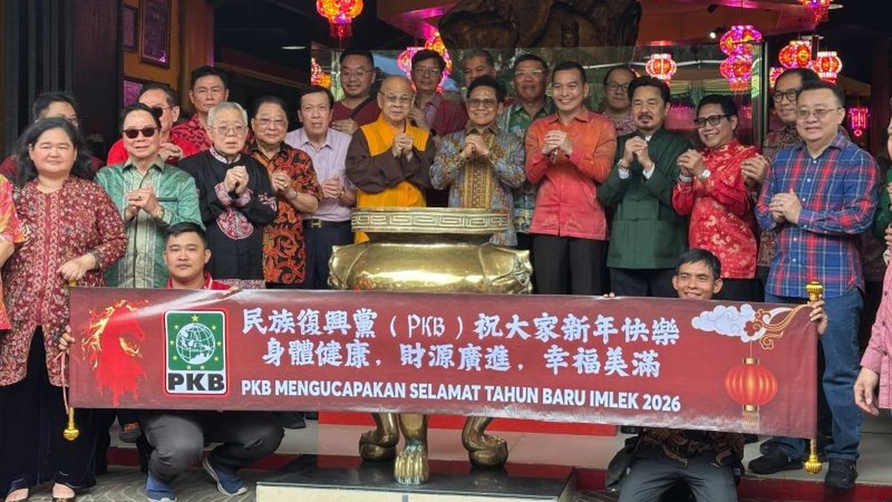 Cak Imin Rayakan Imlek di Vihara Avalokitesvara, Harapkan Semangat Moral Tinggi