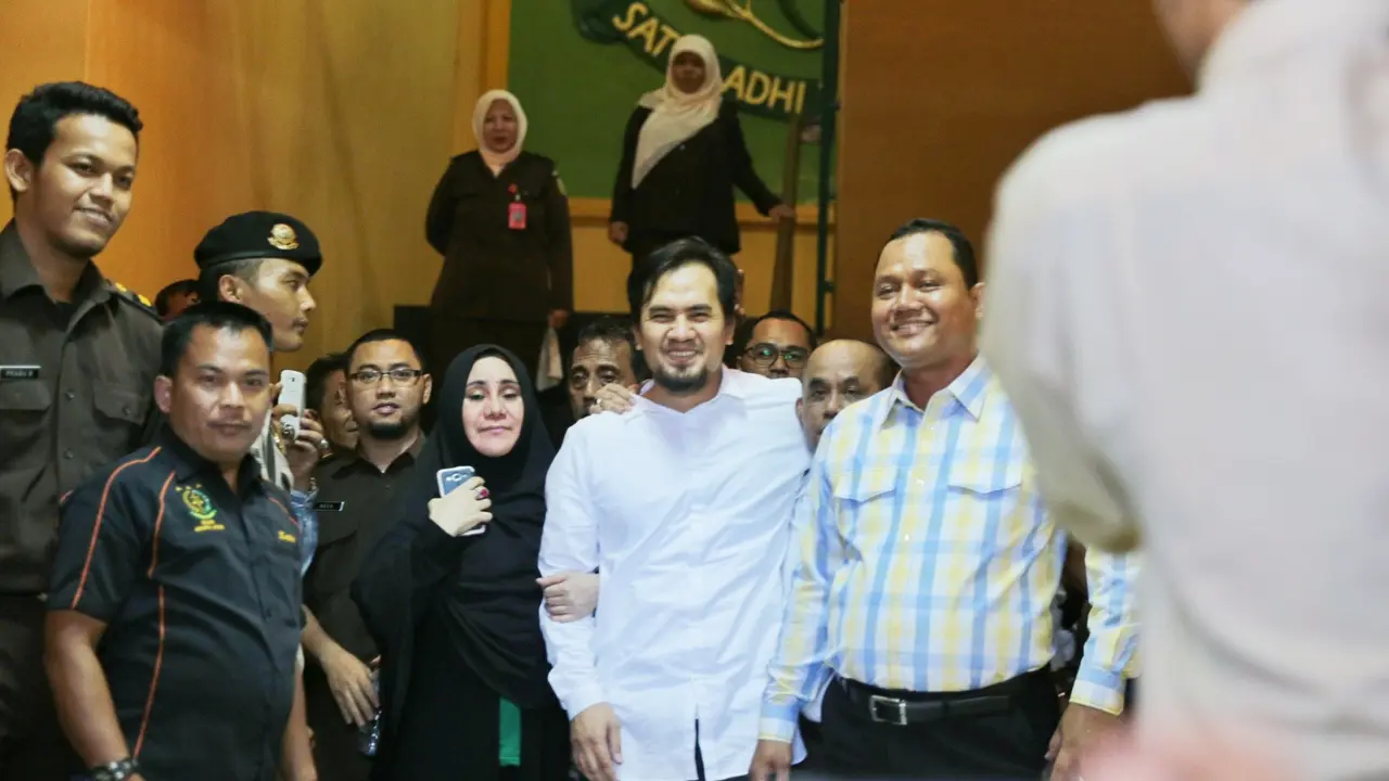 Saipul dan kuasa hukumnya