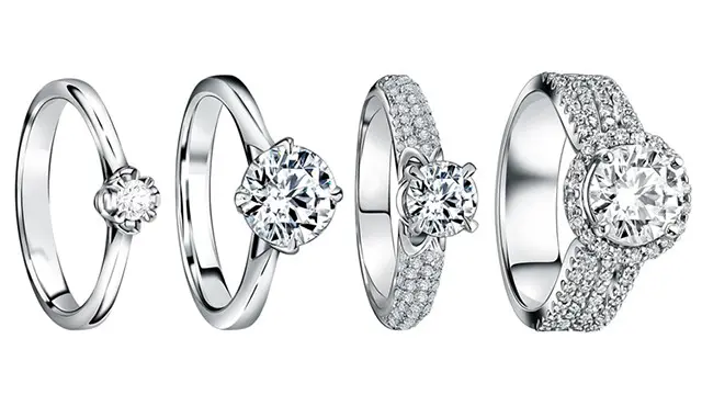 Cincin Berlian Armonia, Alegria, Electa, Regale