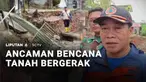 Bencana longsor dan tanah bergerak menghantui warga Samarinda, Kalimantan Timur. Sejumlah rumah rusak, bahkan ada yang ambruk hingga nyaris rata dengan tanah.