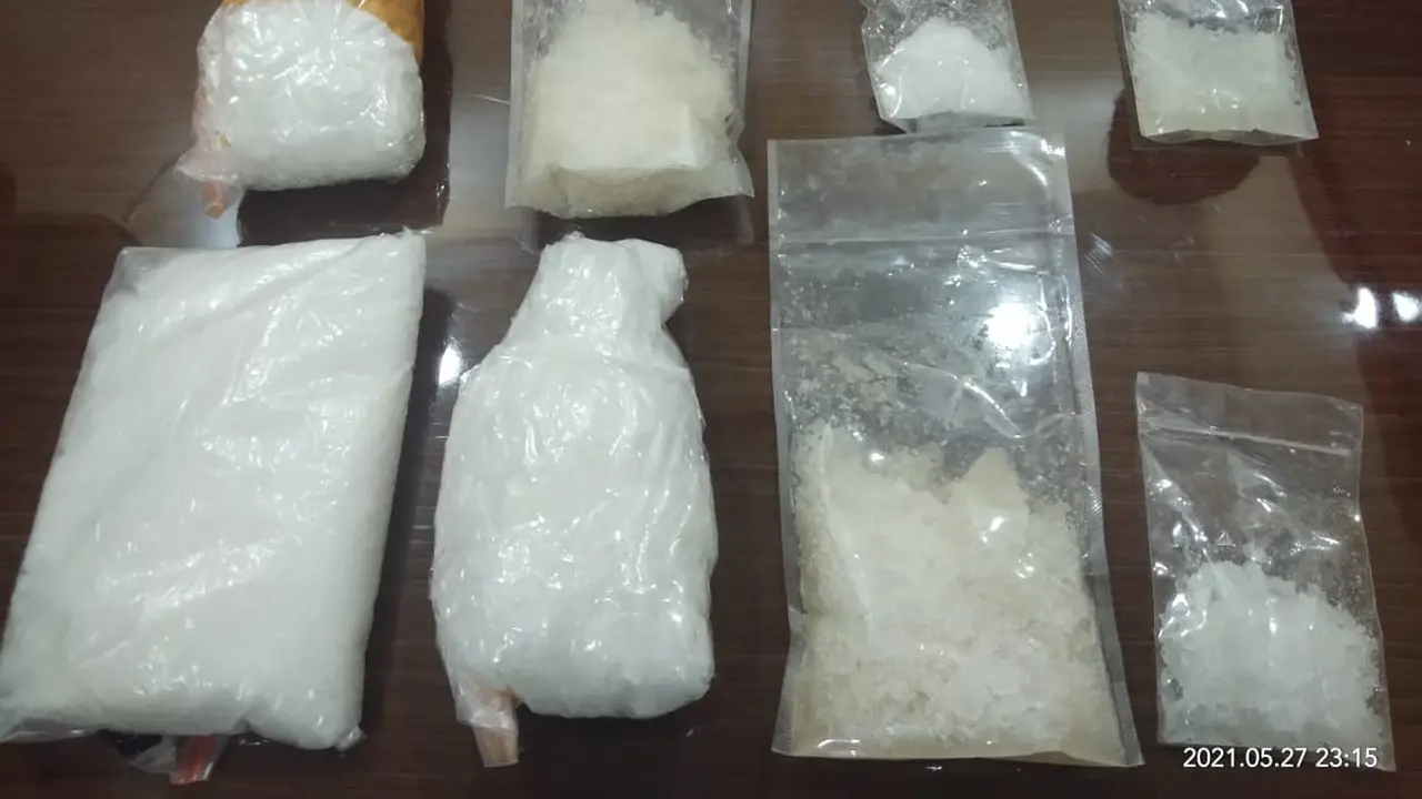 Barang bukti narkoba ibu rumah tangga Nunukan