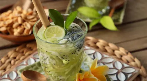 Resep Es Kuwut Melon yang Menyegarkan - Food Fimela.com