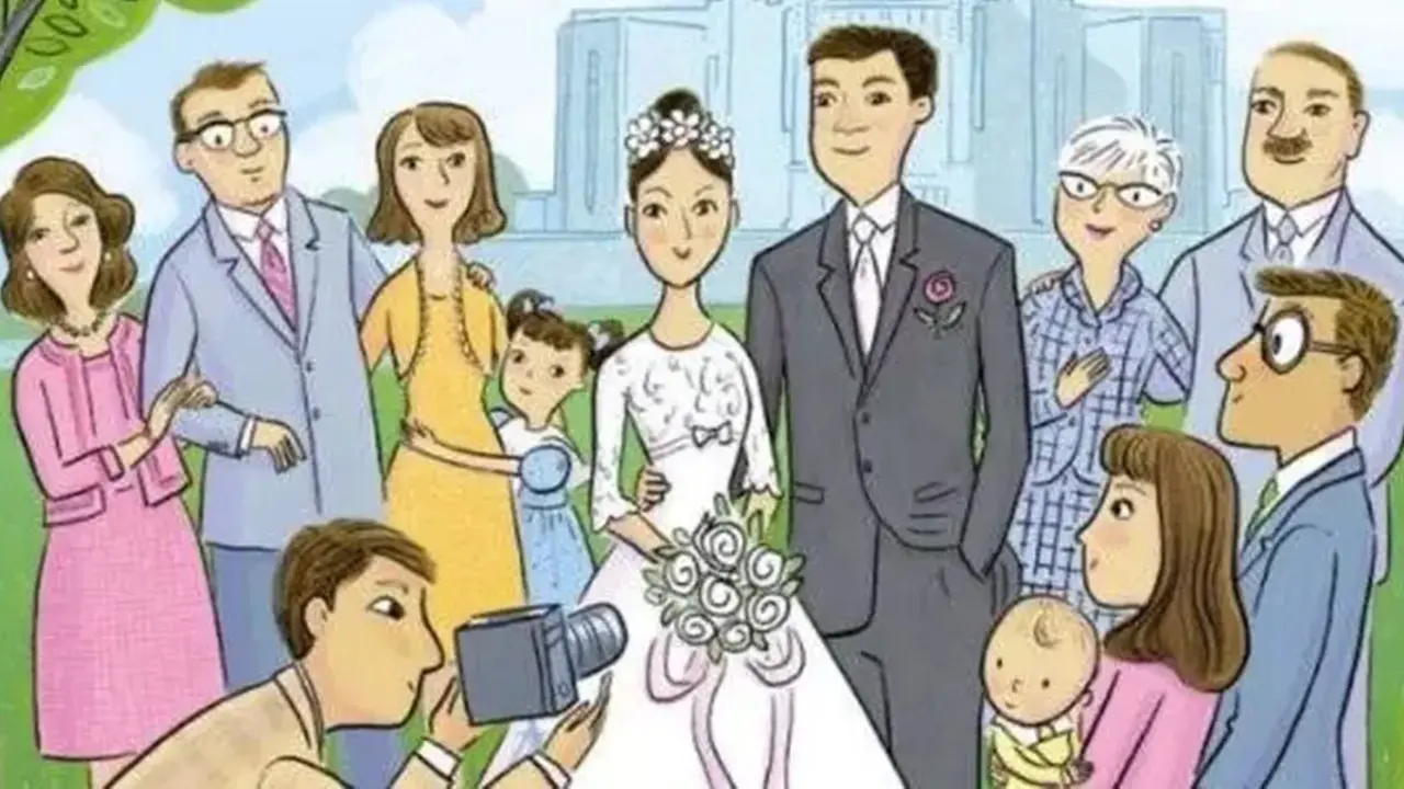 Tes Kejelian Mata, Temukan Hewan dalam Ilusi Optik Gambar Acara Pernikahan Ini