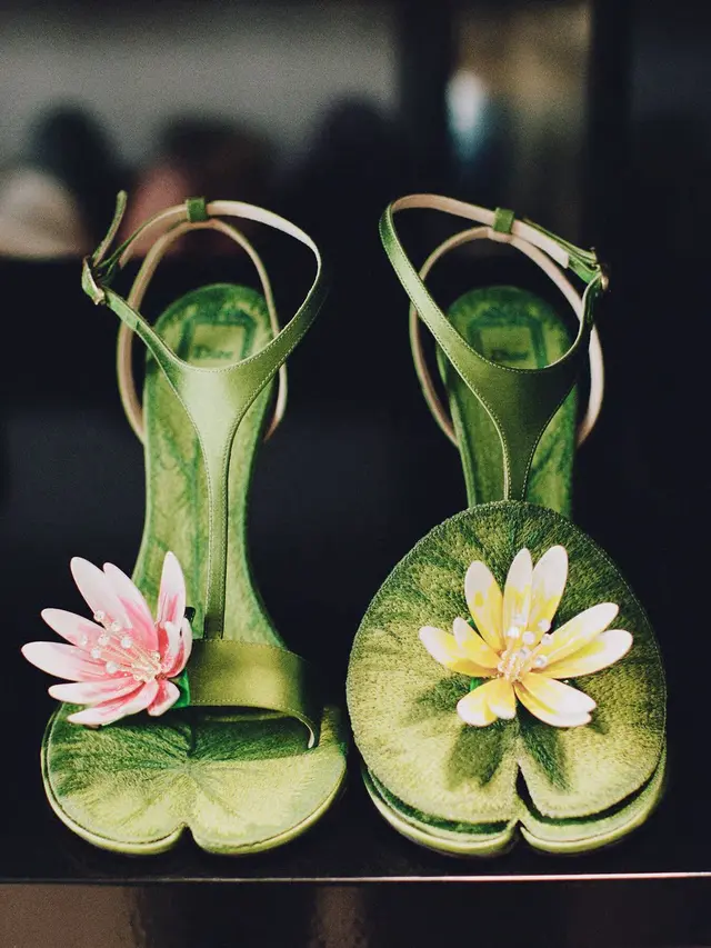 Dior Lily Pad Heels