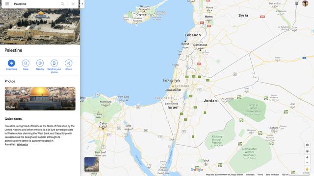 Top 3 Palestina Hilang Di Google Maps Hingga Covid 19 Ri Lampaui China Disorot Global Liputan6 Com