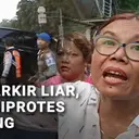 Razia Parkir Liar, Pedagang Protes!