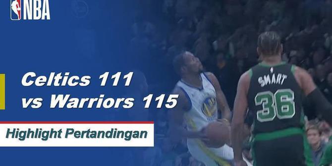 Cuplikan Pertandingan NBA : Warriors 115 vs Celtics 111