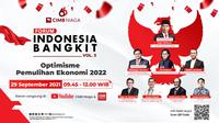 Forum Indonesia Bangkit akan kembali diselenggarakan dan berlangsung pada Rabu 29 September 2021 mengusung tema “Optimisme Pemulihan Ekonomi 2022”.