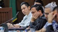 Selain Sandra Dewi, Jaksa Penuntut Umum (JPU) menghadirkan adik kandung Sandra Dewi, Kartika sebagai saksi kasus dugaan korupsi timah yang menjerat Harvey Moeis, Kamis (10/10/2024). (Liputan6.com/Angga Yuniar)