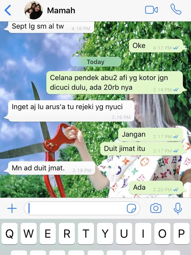 7 Balasan Chat Dari Emak Ini Bikin Tepuk Jidat