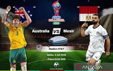 Susunan Pemain Australia vs Mesir di Piala Dunia 2026: Adu Strategi Lolos 16 Besar