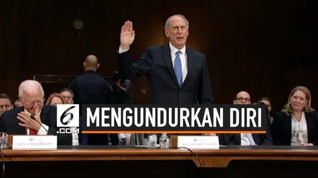 Donald Trump menyampaikan kabar pengunduran diri Direktur Intelijen Nasional AS, Dan Coats lewat cuitannya di Twitter. Diduga alasan pengunduran diri Coats karena tidak akur dengan Trump.