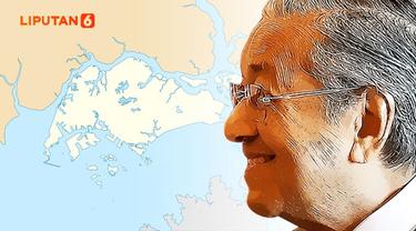 Banner Infografis Mahathir Mohamad Singgung Malaysia Harusnya Klaim Singapura dan Riau. (Liputan6.com/Abdillah)