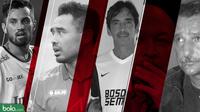 5 Gelandang Terbaik Liga Indonesia (Bola.com/Adreanus Titus)