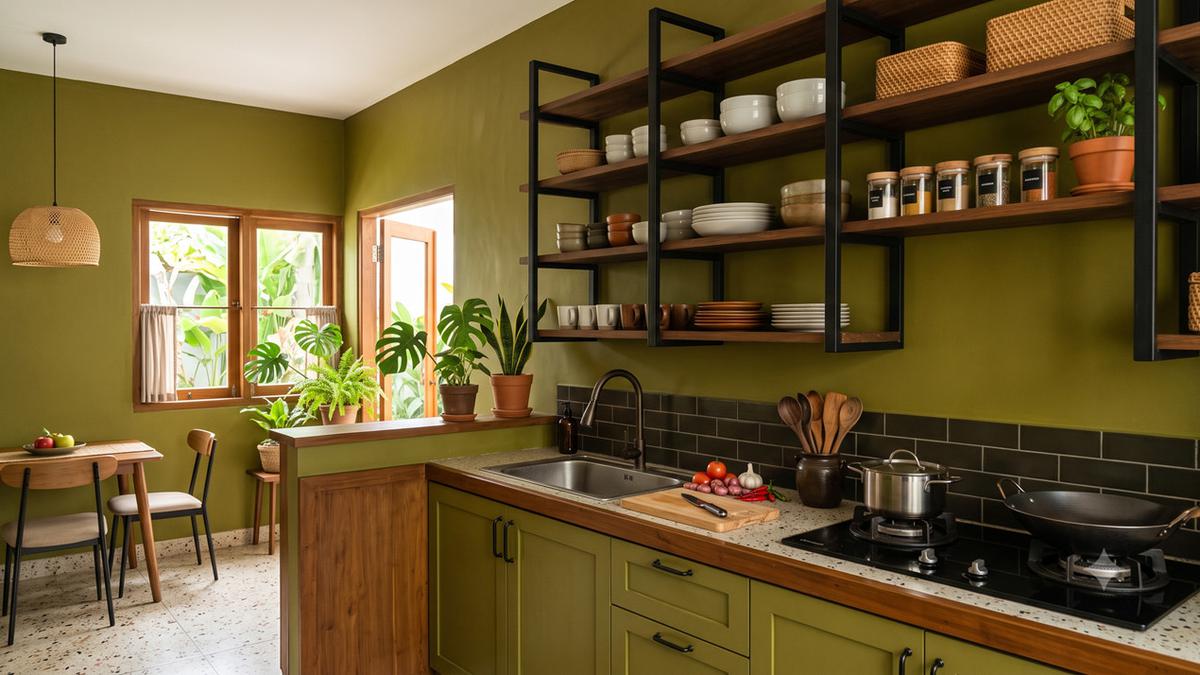 7 Warna Cat Dapur yang Membuat Ruangan Terasa Lebih Kecil, Menurut Desainer Interior