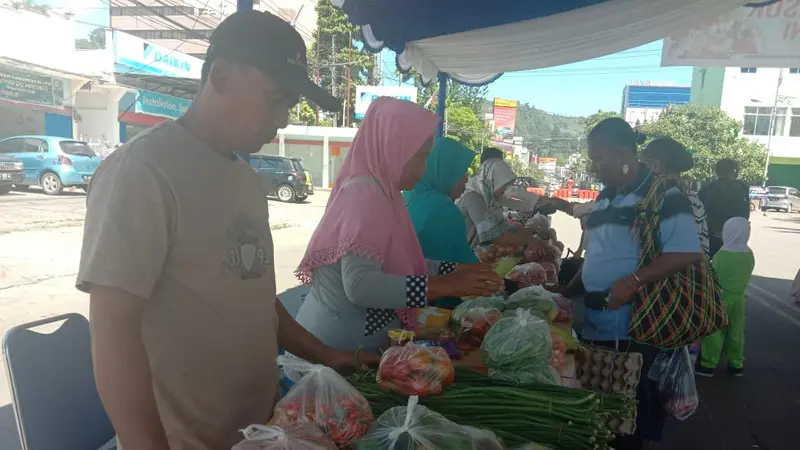 Pasar Tani binaan BI Papua