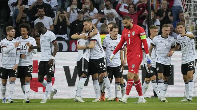FOTO: Jerman Lumat Italia UEFA Nations League
