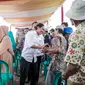 Wamen ATR/BPN Raja Juli Antoni memenuhi Undangan Saresehan Tani dan Panen Raya di Desa Bulupayung Kecamatan Patimuan, Cilacap, pada Senin (15/5/2023). (Ist)