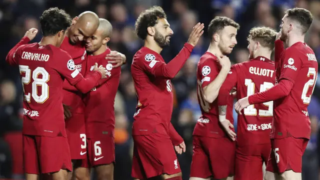 Foto: Liverpool Pesta Gol, Napoli Tampil Luar Biasa di Liga Champions