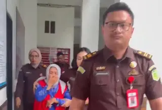 Tersangka pungli program PTSL di Maros. (Istimewa)
