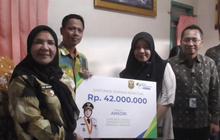 BPJAMSOSTEK Salurkan Santunan Rp622 Juta untuk KPM Korban Kecelakaan Kerja di Bandarlampung