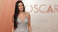 Demi Moore&nbsp;menghadiri Oscar ke-97 di Dolby Theatre, Los Angeles, AS, 2 Maret 2025. (Savion Washington/Getty Images/AFP)