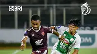 Duel PSS Sleman vs PSM Makassar pada pekan ke-28 BRI Liga 1 2021/2022 di Stadion I Gustri Ngurah Rai, Denpasar, Bali, Selasa (1/3), berakhir 0-0. (foto: Instagram @liga1match)