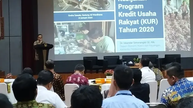 Deputi Bidang Koordinasi Ekonomi Makro dan Keuangan Kementerian Koordinator Bidang Perekonomian Iskandar Simorangkir.