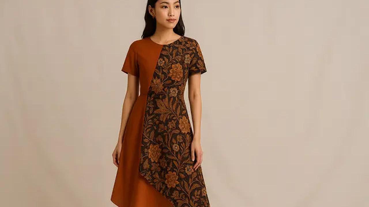 6 Model Dress Batik Terbaru 2025 yang Unik dan Stylish
