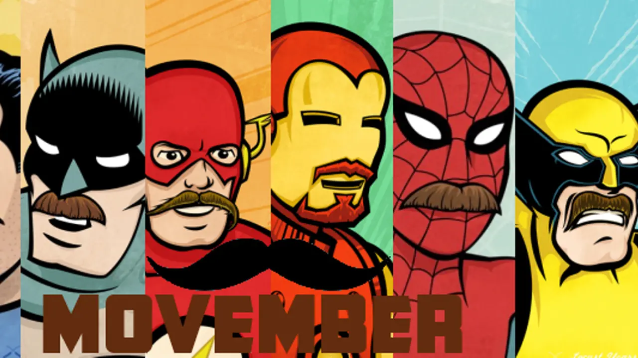 Wih! 6 Superhero Ini Pelihara Kumis di Bulan November