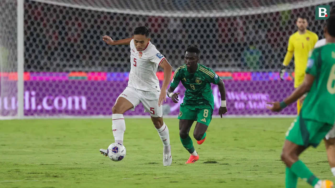 Timnas Indonesia Vs Arab Saudi di Kualifikasi Piala Dunia 2026