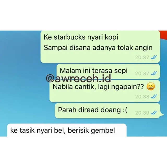 7 Chat Balasan Ditolak oleh Cewek Ini Bikin Nyesek Sekaligus Kocak
