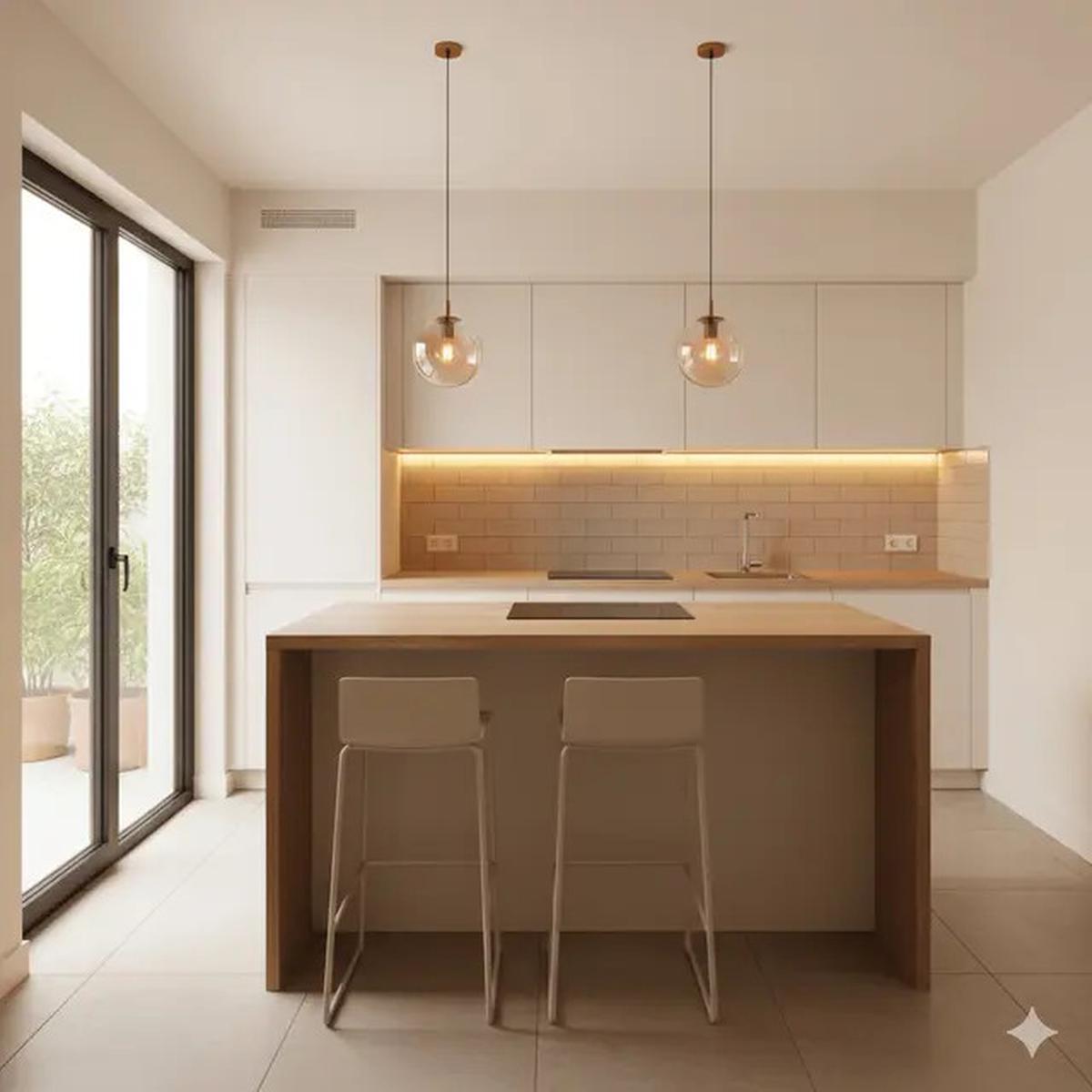 6 Desain Dapur Rumah Sempit Tanpa Sekat dengan Konsep Terbuka Modern