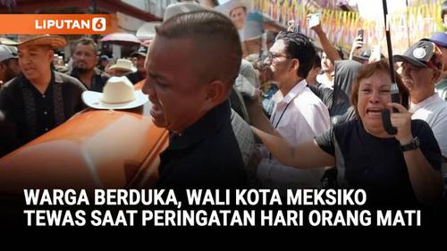Warga Meksiko Berduka Atas Kematian Wali Kota Saat Peringatan Hari Orang Mati