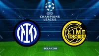 Link live streaming Liga Champions: Inter Vs Bodo/Glimt