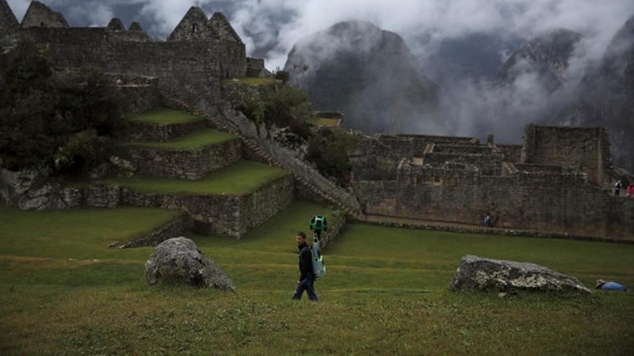 Penjelajahan Google Street View di gunung tua Suku Inca