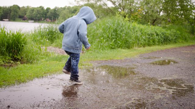 Ilustrasi genangan air