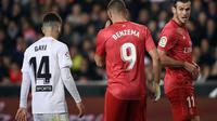 Real Madrid kalah 1-2 dari Valencia pada laga pekan ke-30 La Liga. (AFP/Jose Jordan)