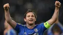 5. Frank Lampard (50 gol penalti) - Saat masih menjadi pemain, Frank Lampard dikenal sebagai algojo penalti berwajah dingin. Lampard memiliki catatan 50 gol lewat tendangan penalti selama kariernya sebagai pemain. (AFP/Patrik Stollarz)